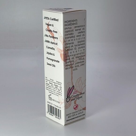 NIB Seraphine Botanicals Apricot + Camellia - Lip Serum - Picture 4 of 5